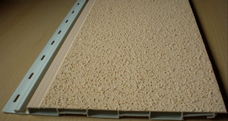 Fassadenverkleidung BrecoPan Putzstruktur